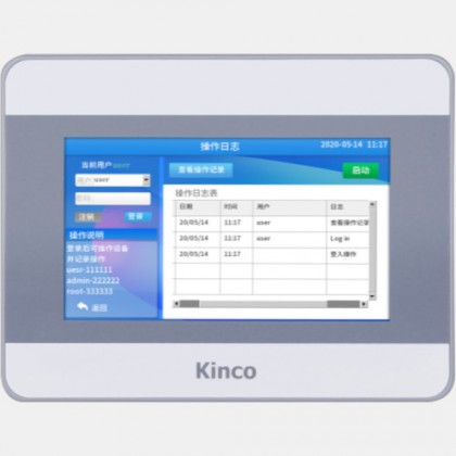 Panel HMI 4,3" MT043E Kinco