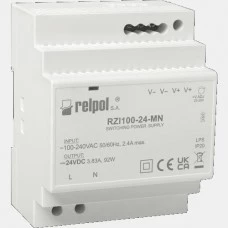 Zasilacz impulsowy 100W 230VAC 24VDC RZI100-24-MN Relpol 