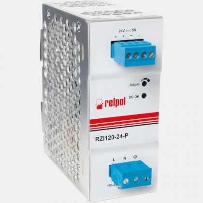 Zasilacz impulsowy RZI120-24-P Relpol 120W 230VAC 24VDC