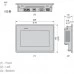 Panel dotykowy 7'' HMIST6400 Schneider Electric Harmony ST6