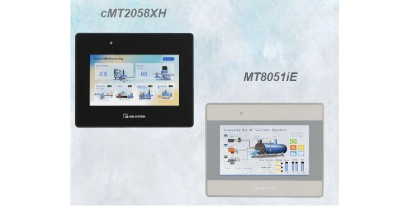 Panele operatorskie MT8051iE oraz cMT2058XH - Porównanie