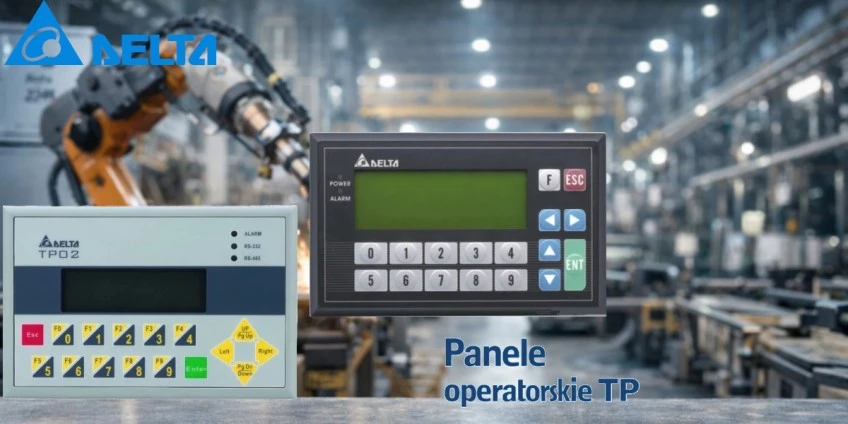 Panele operatorskie TP Delta Electronics