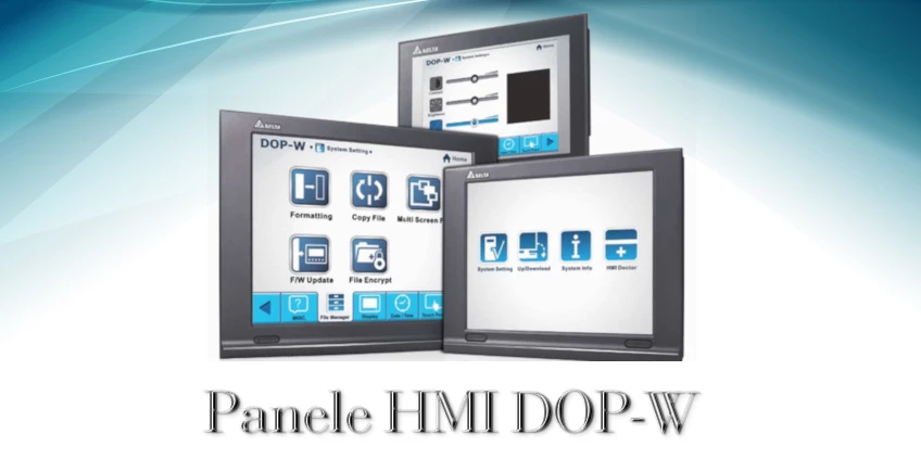 Panele HMI DOP-W Delta Electronics - Charakterystyka