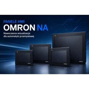 Panele HMI Omron NA – nowoczesna wizualizacja dla automatyki przemysłowej