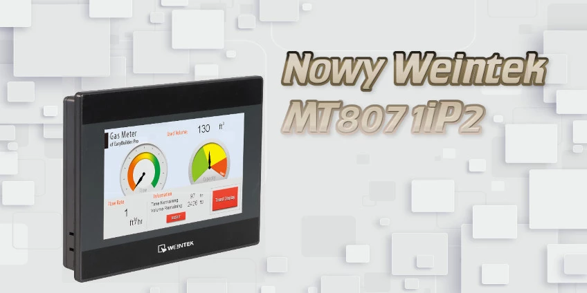 Charakterystyka panelu HMI MT8071iE Weintek