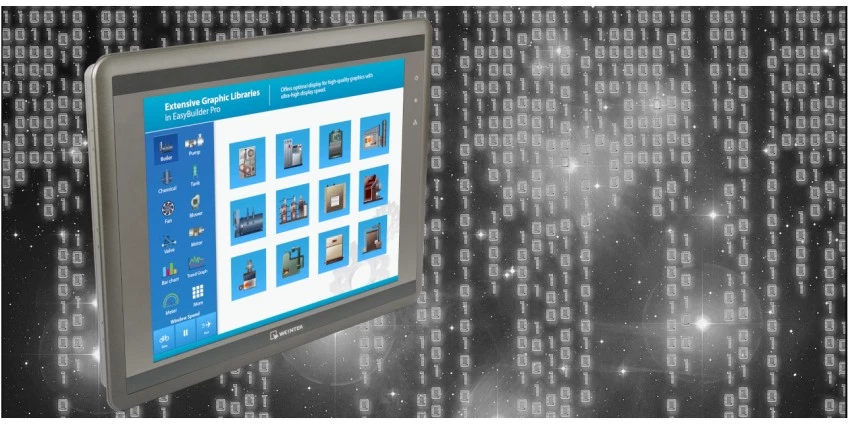 Operacje na bitach w panelach Weintek