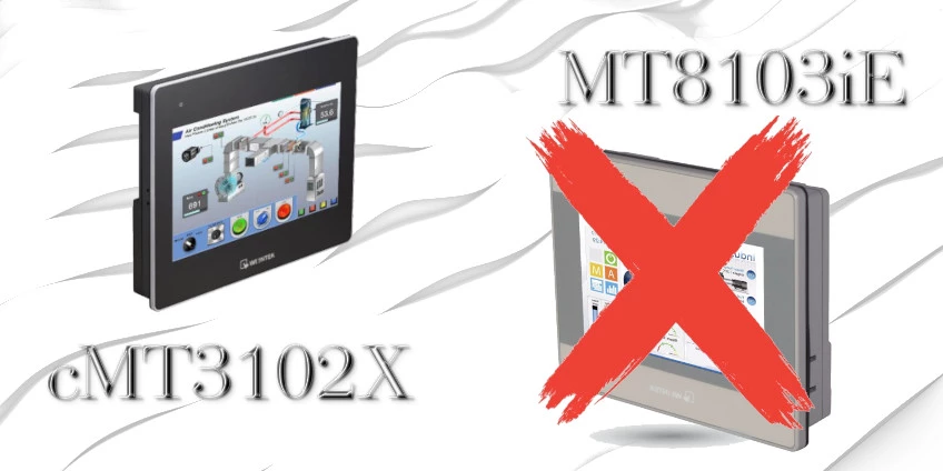 Zakończenie produkcji MT8103iE Weintek